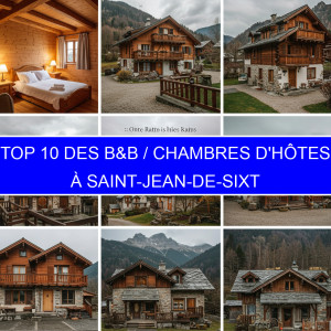 Top 1 des B&B / Chambres d'hôtes à Saint-Jean-de-Sixt