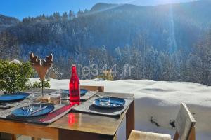 3 apartment with terrace and 3 bedrooms à Saint-Jean-de-Sixt