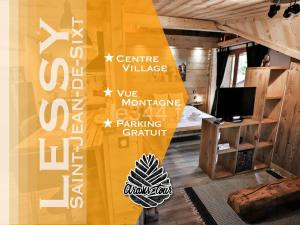 Studio Lessy - Centre village - AravisTour à Saint-Jean-de-Sixt