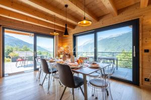 Chalet Le Domen 10 personnes avec vue à Saint-Jean-de-Sixt